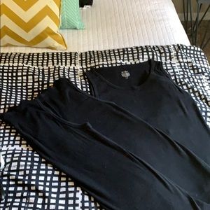 4 black tanks NWOT